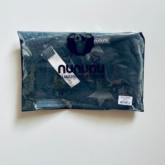 Nununu Star Baggy Pants Black (Winter Weight) - Picture 5 of 5